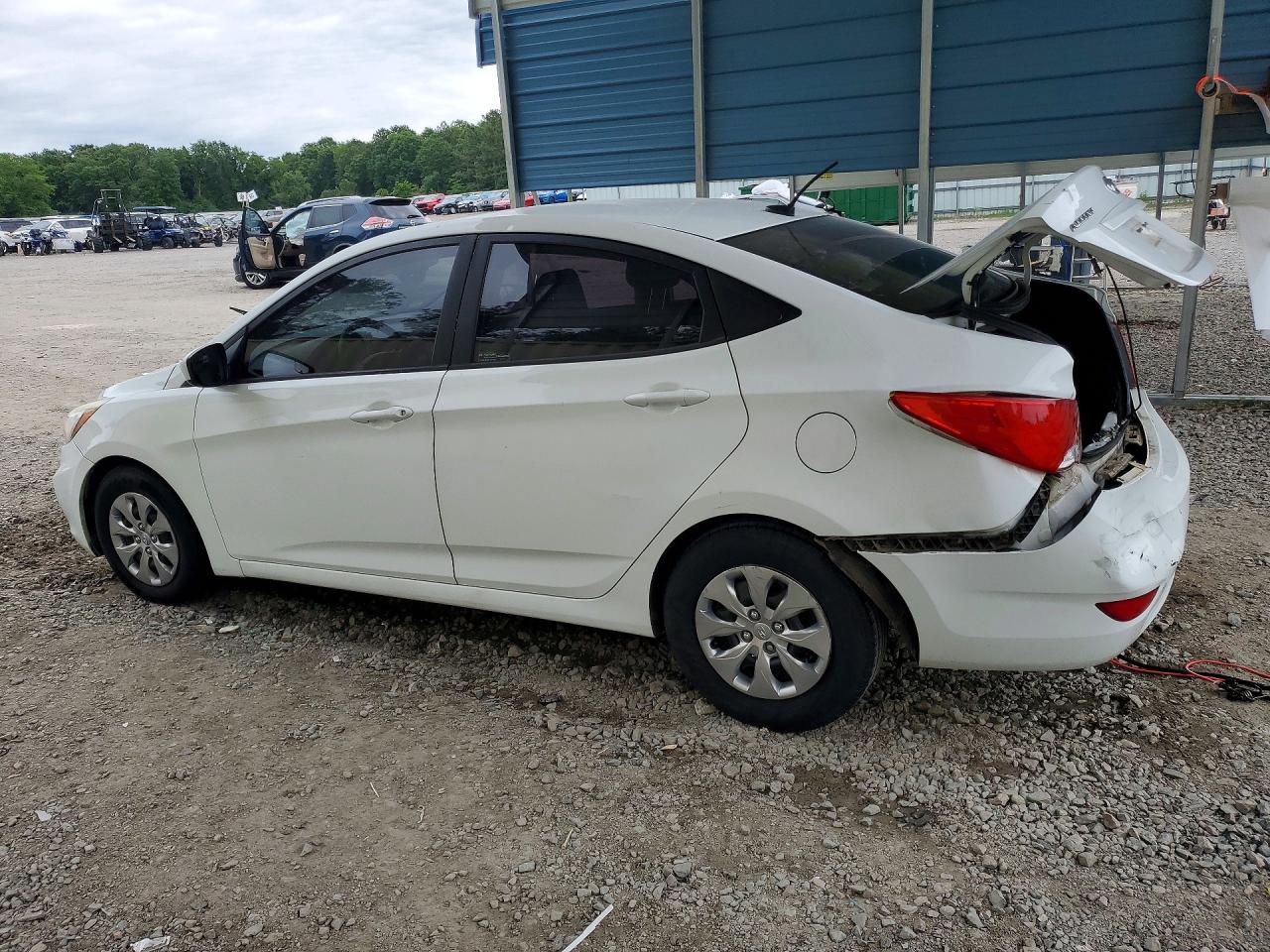 2015 Hyundai Accent VIN KMHCT4AE1FU854398 photo 2