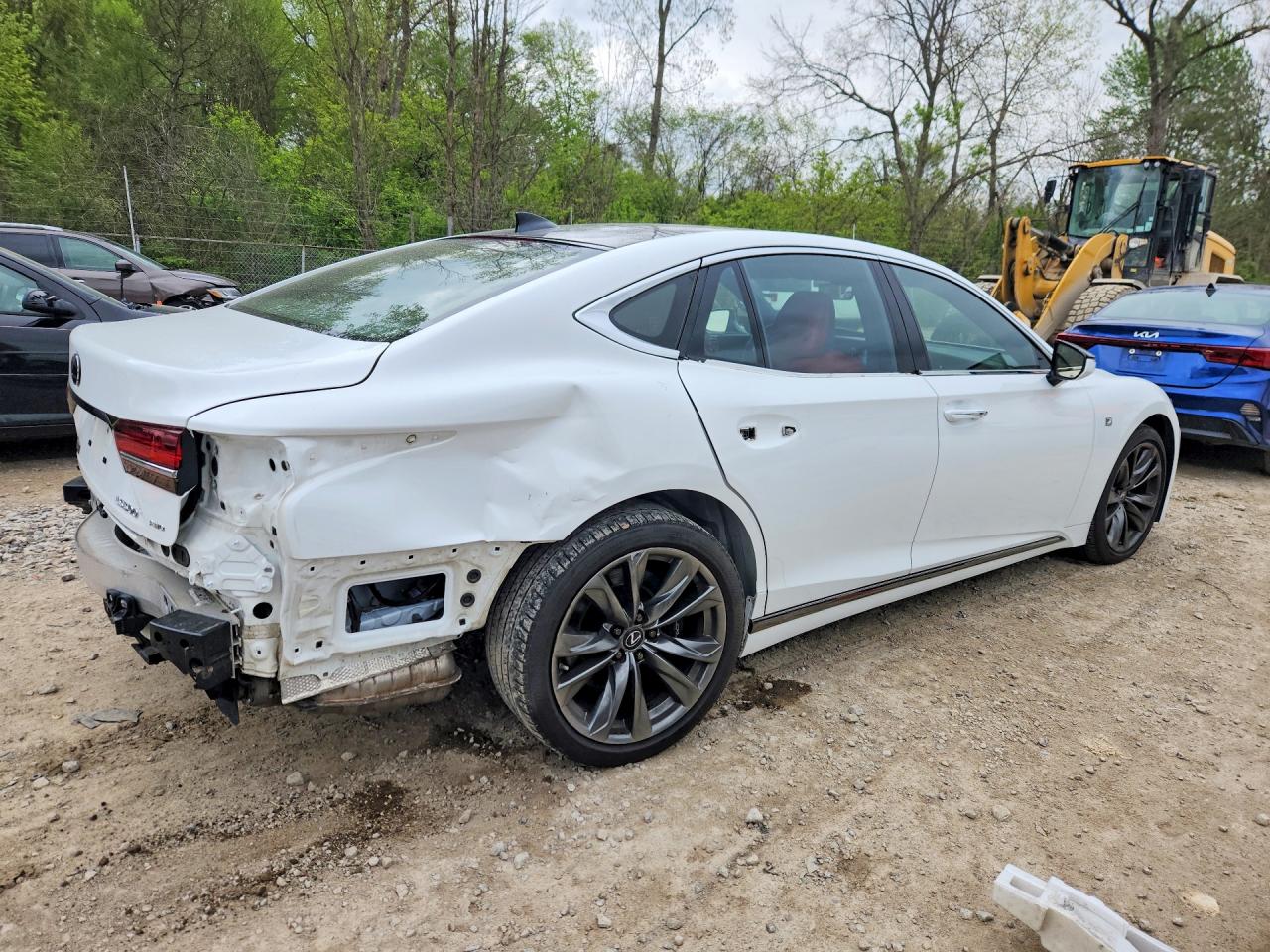 2020 Lexus Ls500 VIN JTHF51GFXL5007684 photo 3