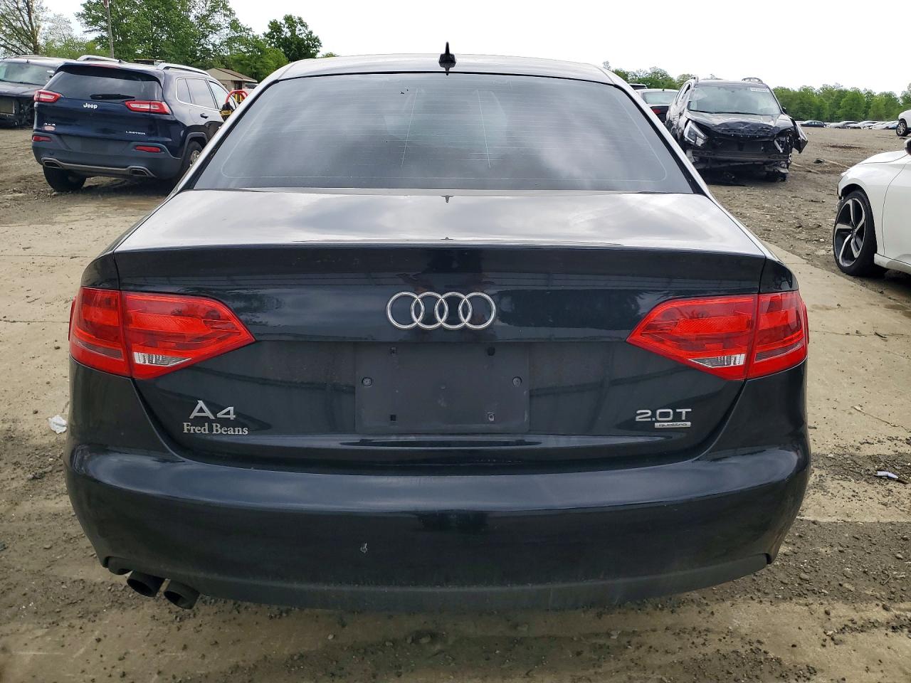 2011 Audi A4 VIN WAUBFAFL2BN049556 photo 6