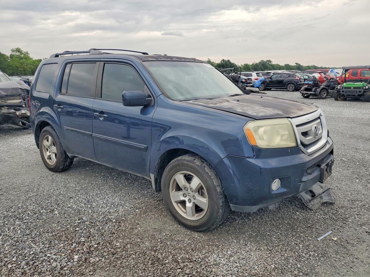 2009 Honda Pilot VIN 5FNYF38529B021062 photo 4