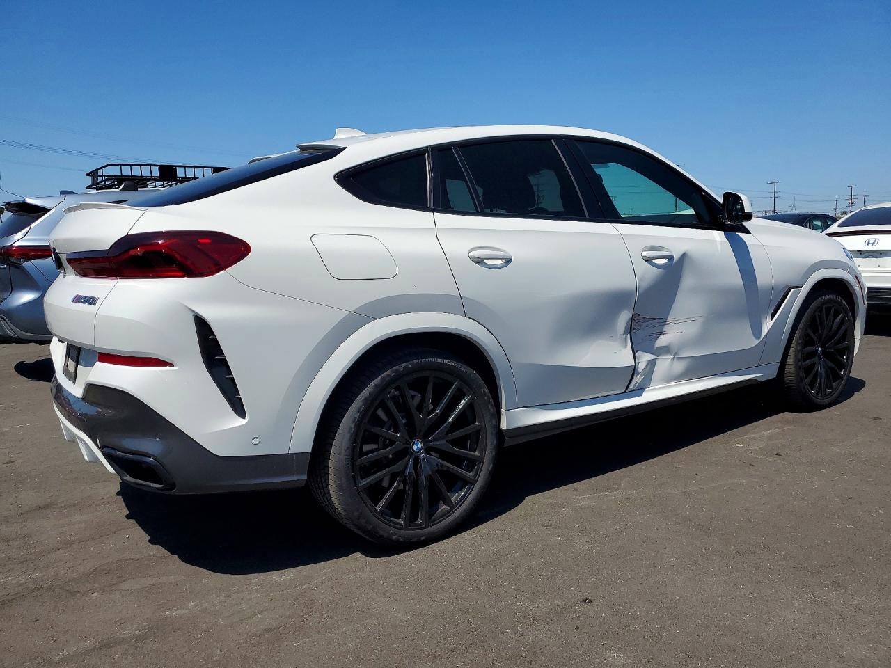 2021 BMW X6 VIN 5UXCY8C05M9G89617 photo 3