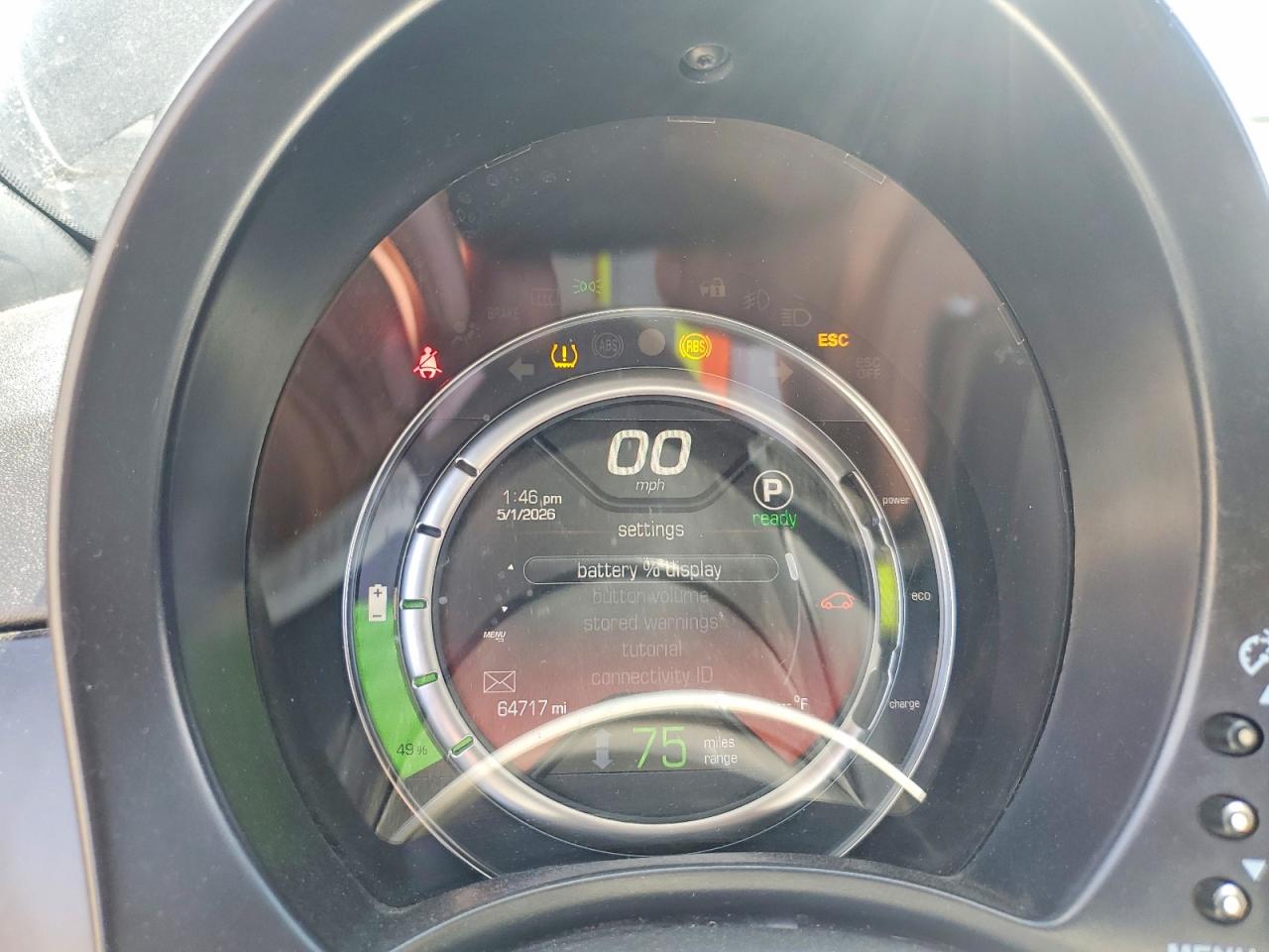 2017 Fiat 500 VIN 3C3CFFGE0HT611777 photo 9