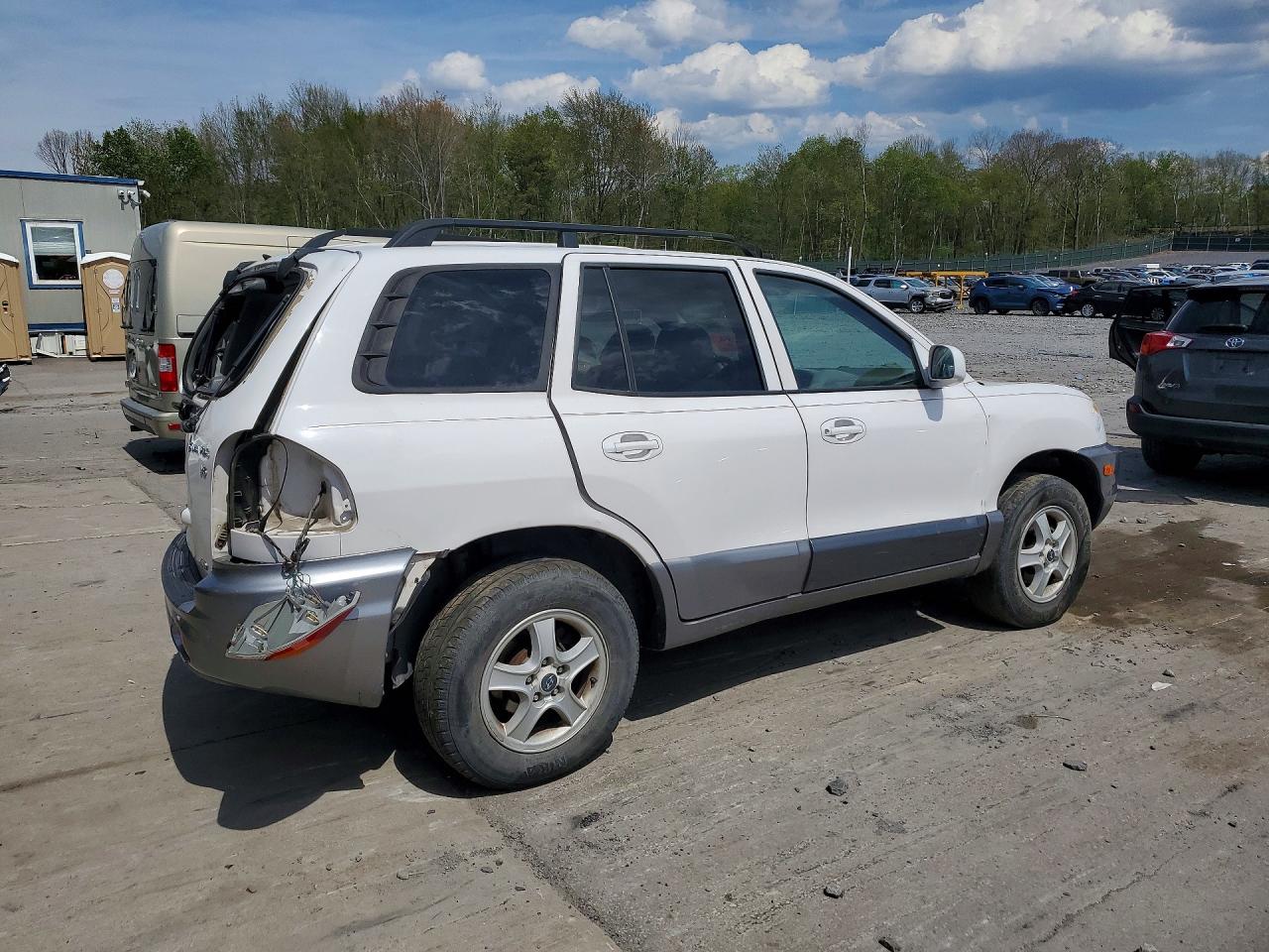 2003 HYUN Santa fe VIN KM8SC73D13U472238 photo 3