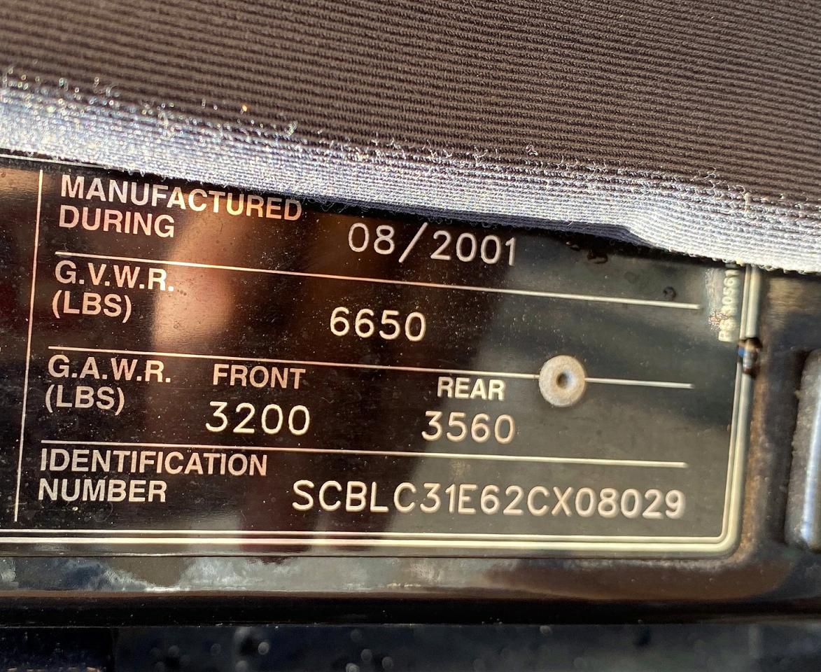 2002 Bentley All other VIN SCBLC31E62CX08029 photo 10