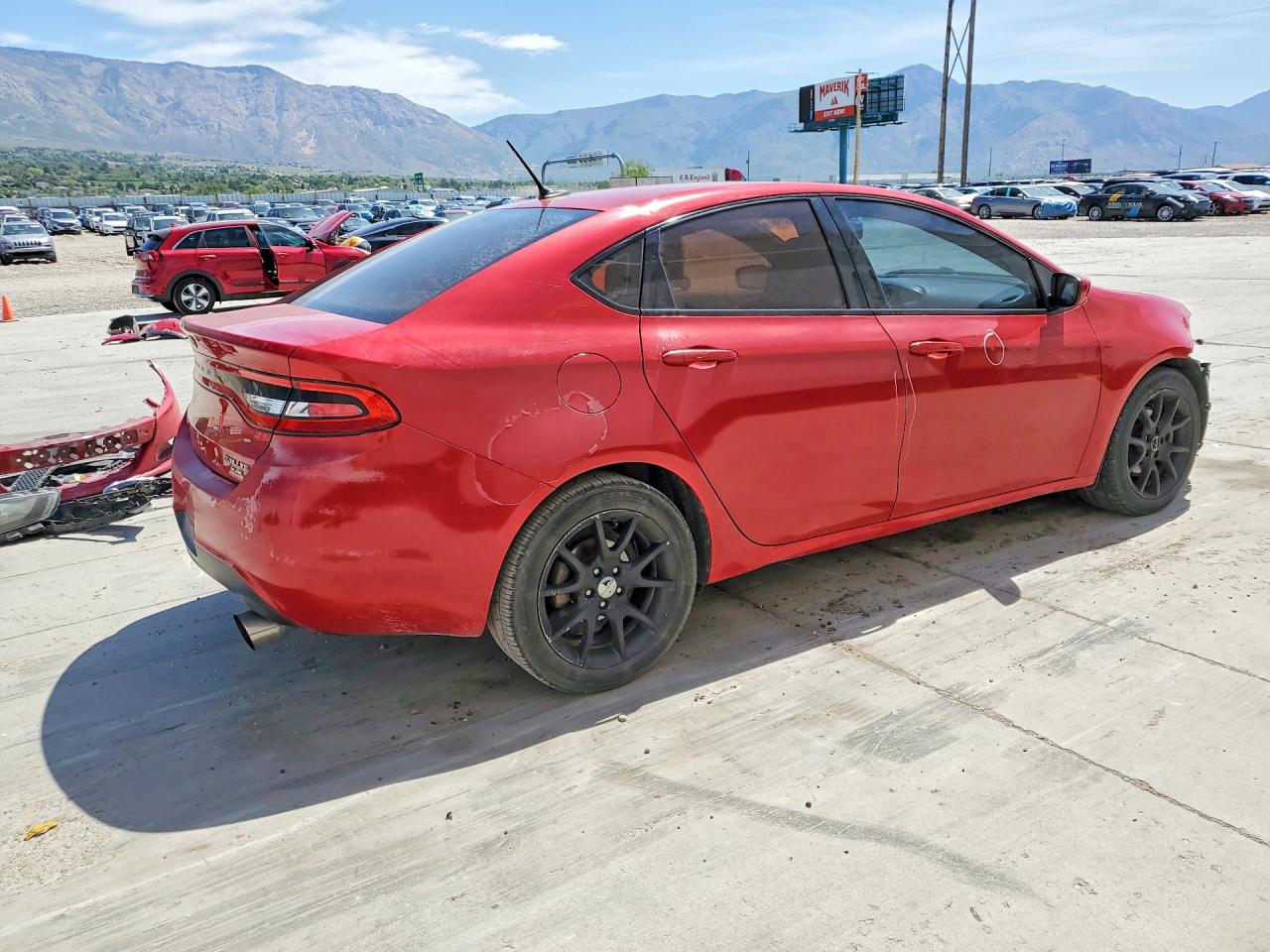 2014 Dodge Dart VIN 1C3CDFBB0ED861671 photo 3