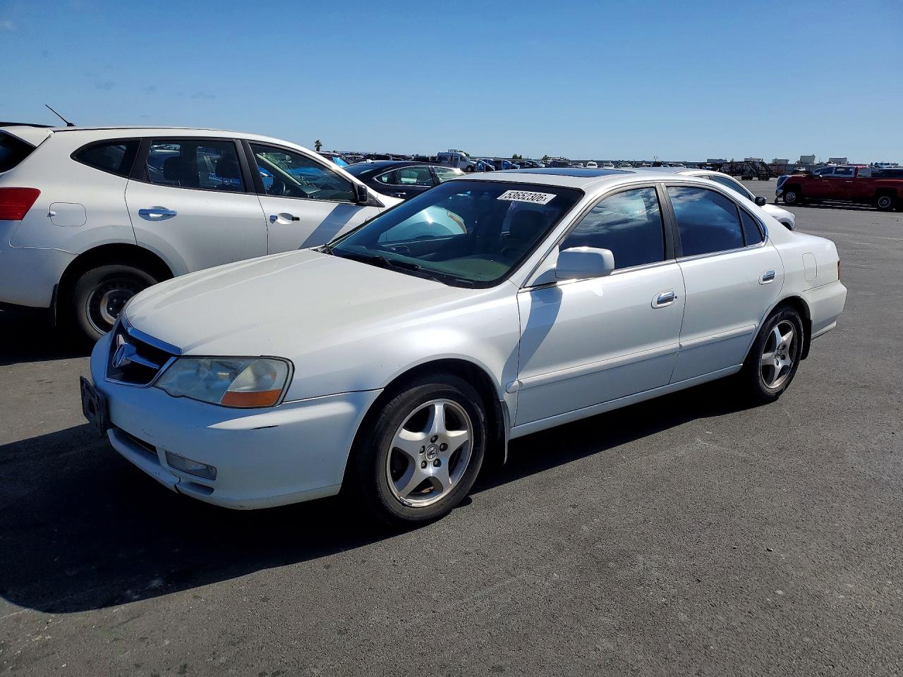 2002 Acura Tl VIN 19UUA566X2A038003 photo 1