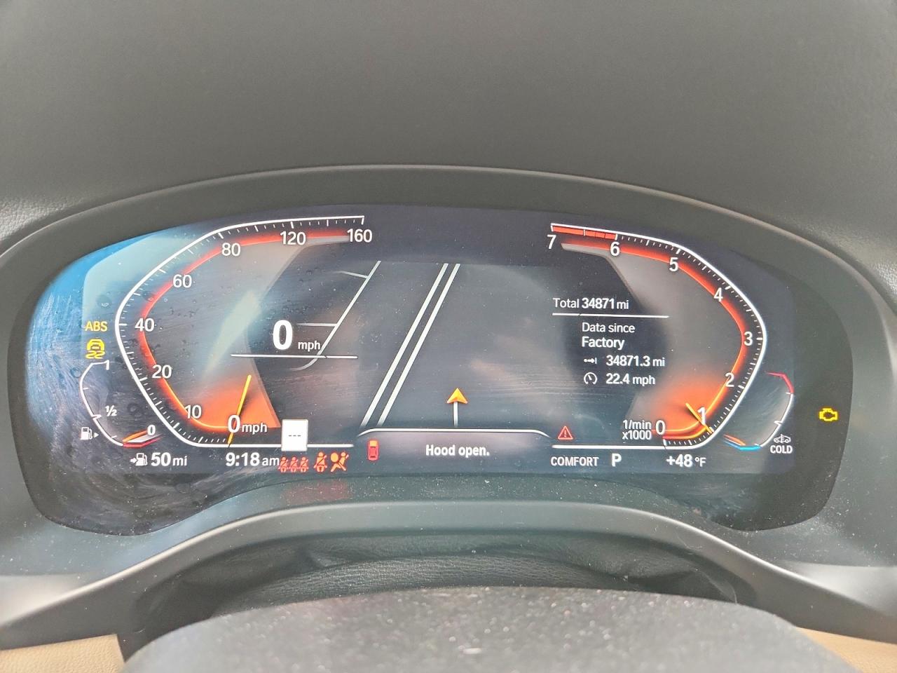 2022 BMW X4 VIN 5UX33DT05N9L24604 photo 9