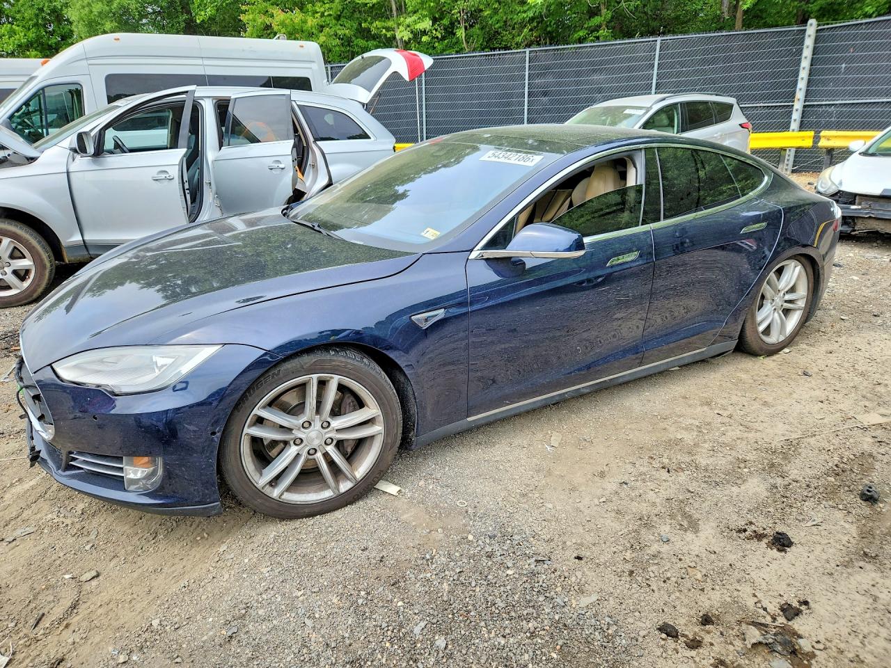 2015 Tesla Model s VIN 5YJSA1H22FFP74892 photo 1