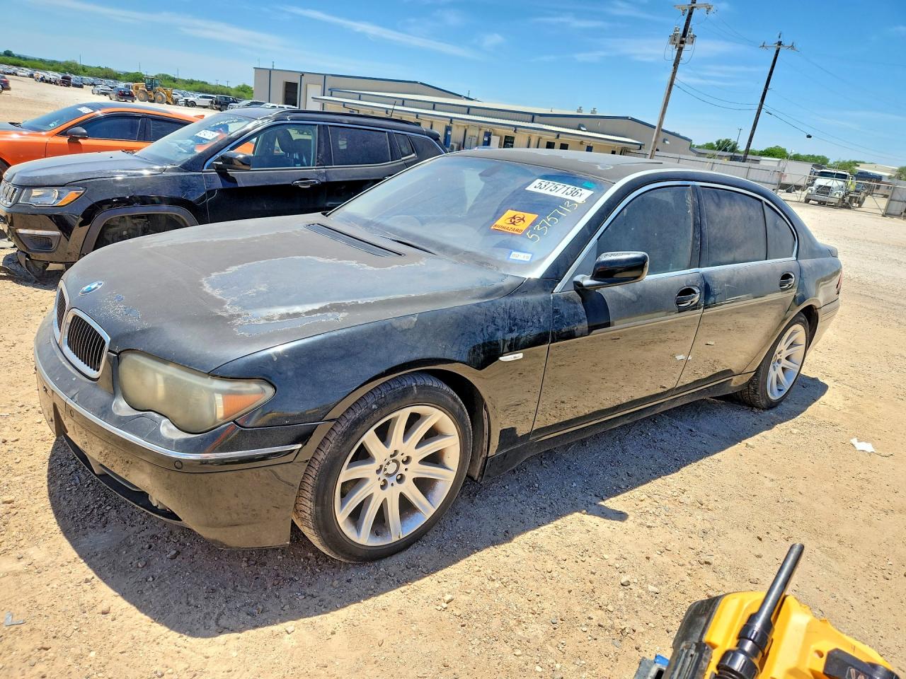 2003 BMW 7 series VIN WBAGN63423DR16397 photo 1