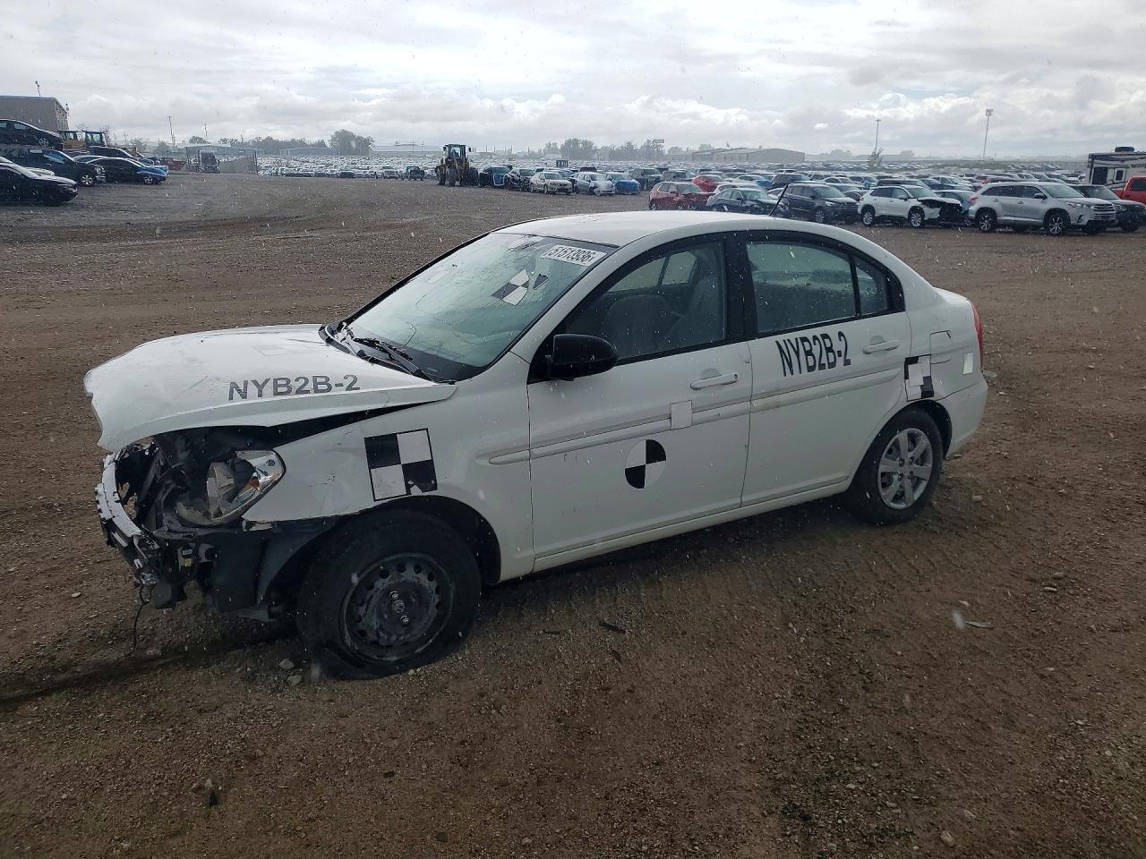 2010 Hyundai Accent VIN KMHCN4AC9AU498042 photo 1
