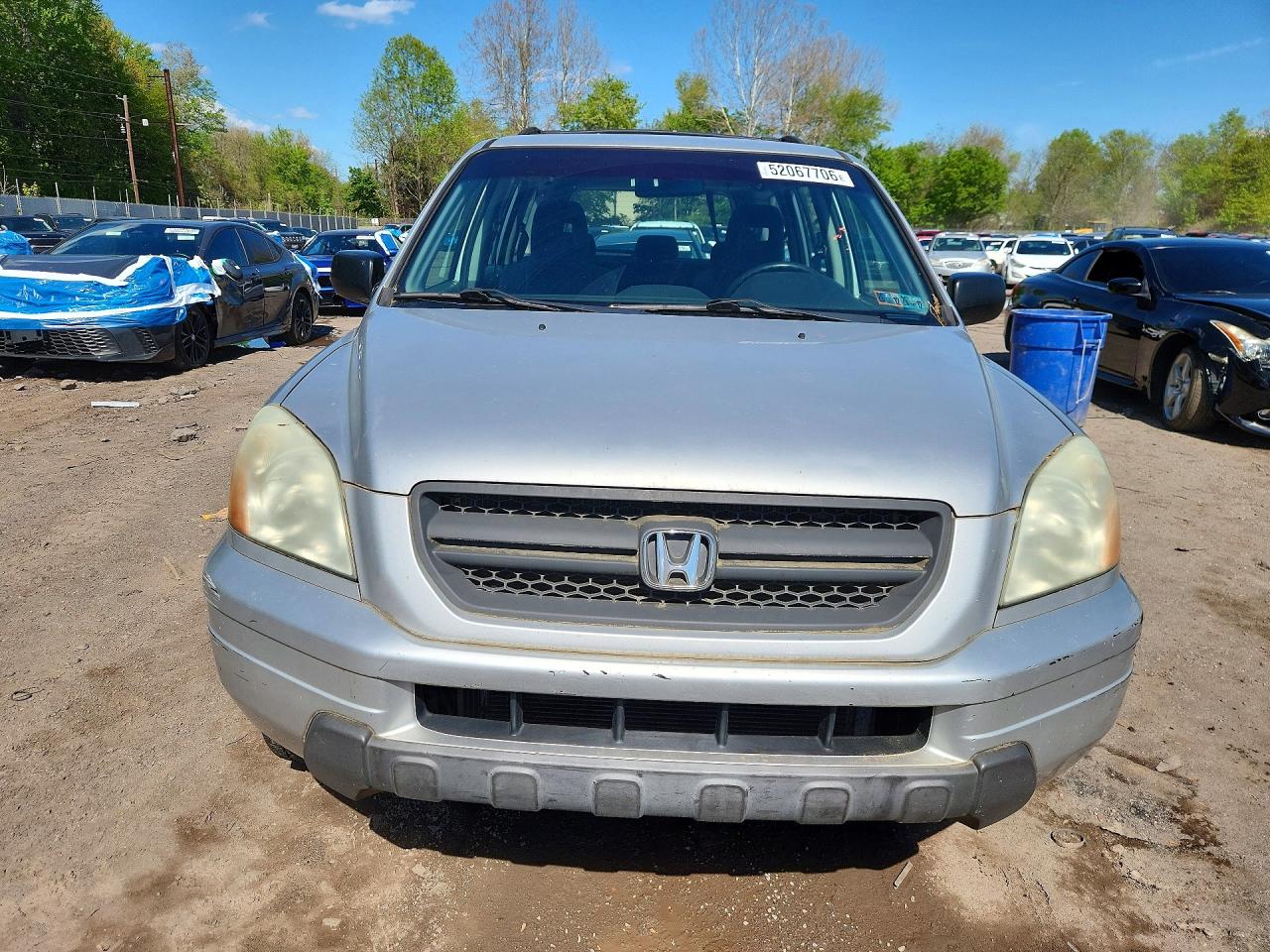 2003 HONDA Pilot VIN 2HKYF18163H610755 photo 5