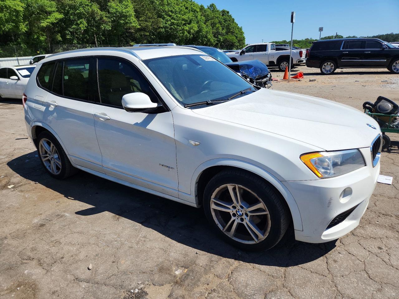 2013 BMW X3 VIN 5UXWX9C52D0A11445 photo 4