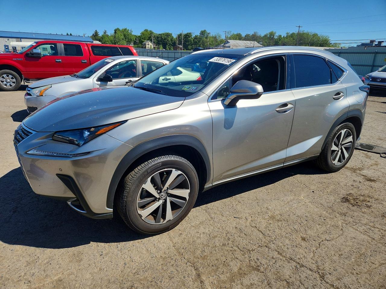 2018 Lexus Nx VIN JTJBARBZ7J2166038 photo 1