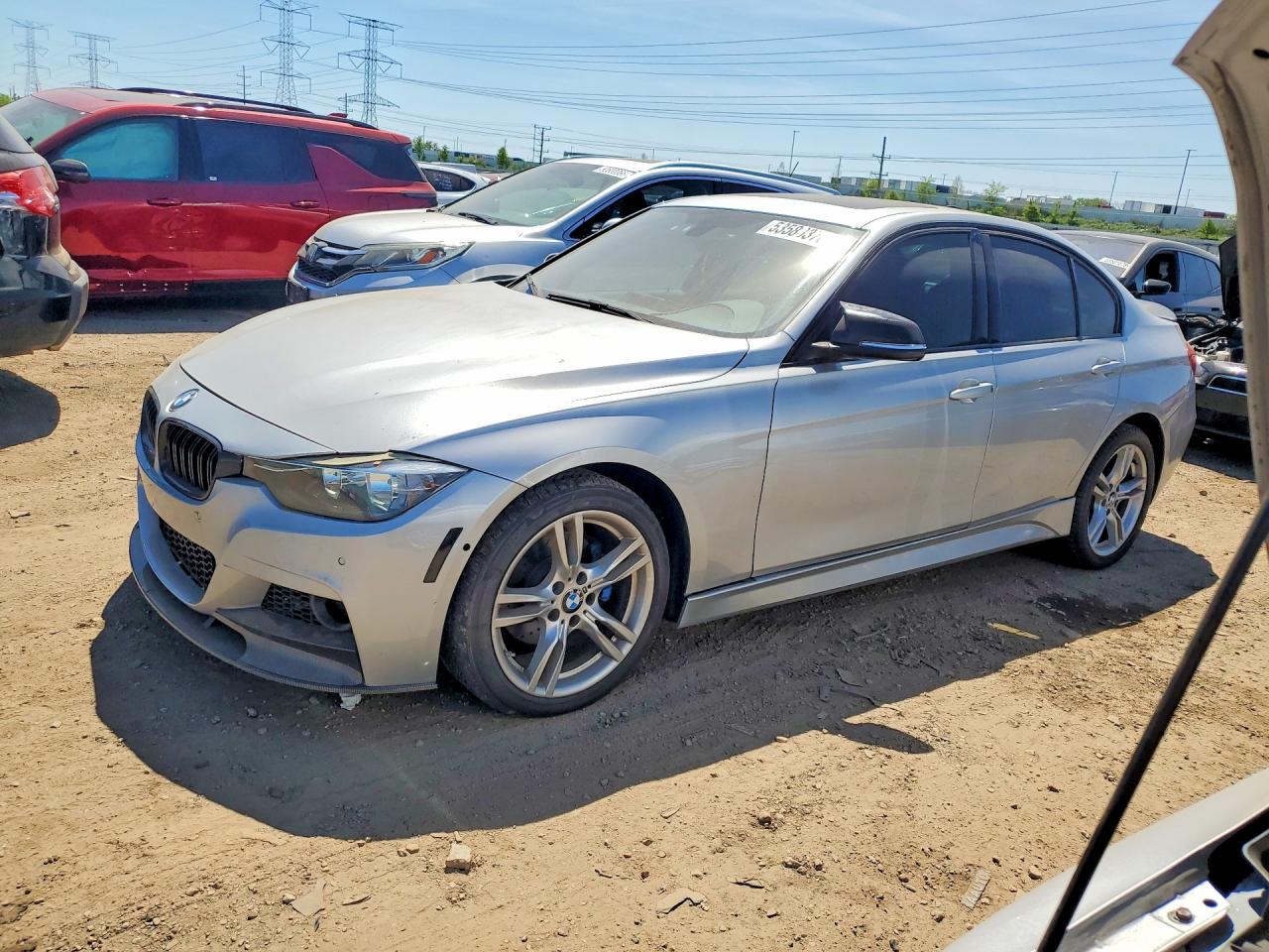 2017 BMW 3 series VIN WBA8D9G35HNU61556 photo 1
