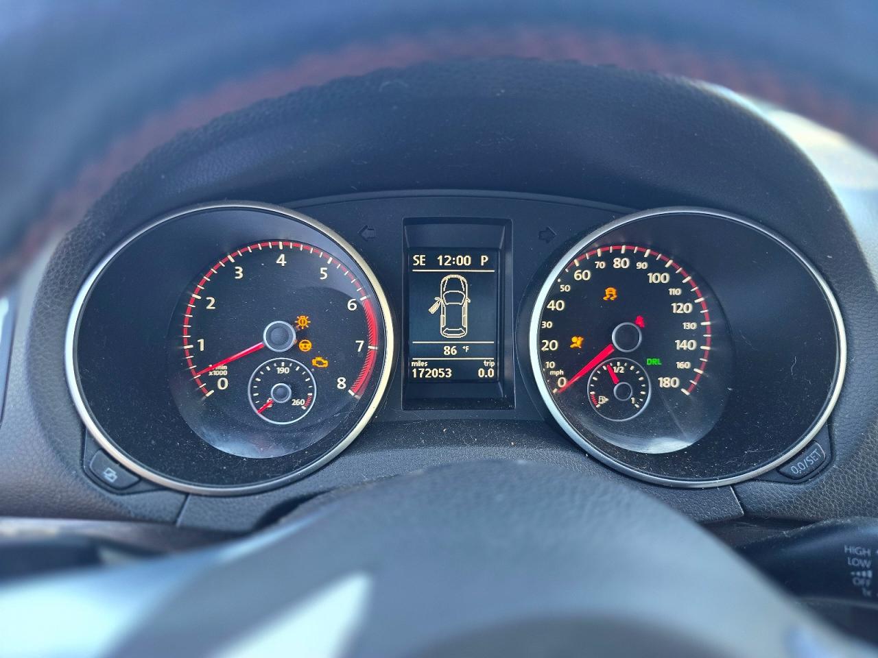2012 Volkswagen Gti VIN WVWHD7AJ8CW143500 photo 8
