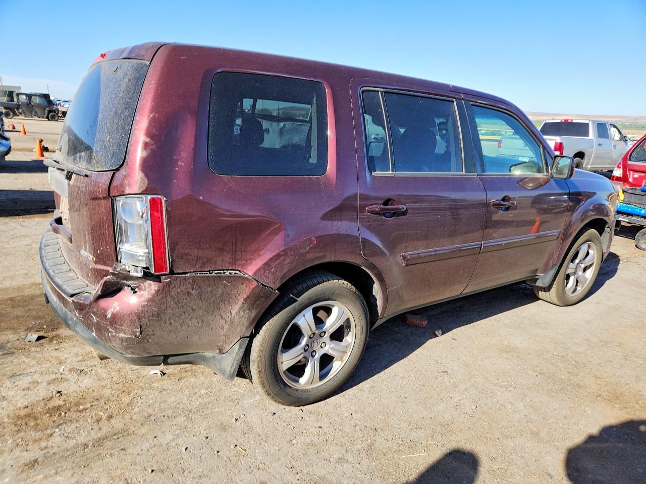 2013 Honda Pilot VIN 5FNYF4H58DB010999 photo 3