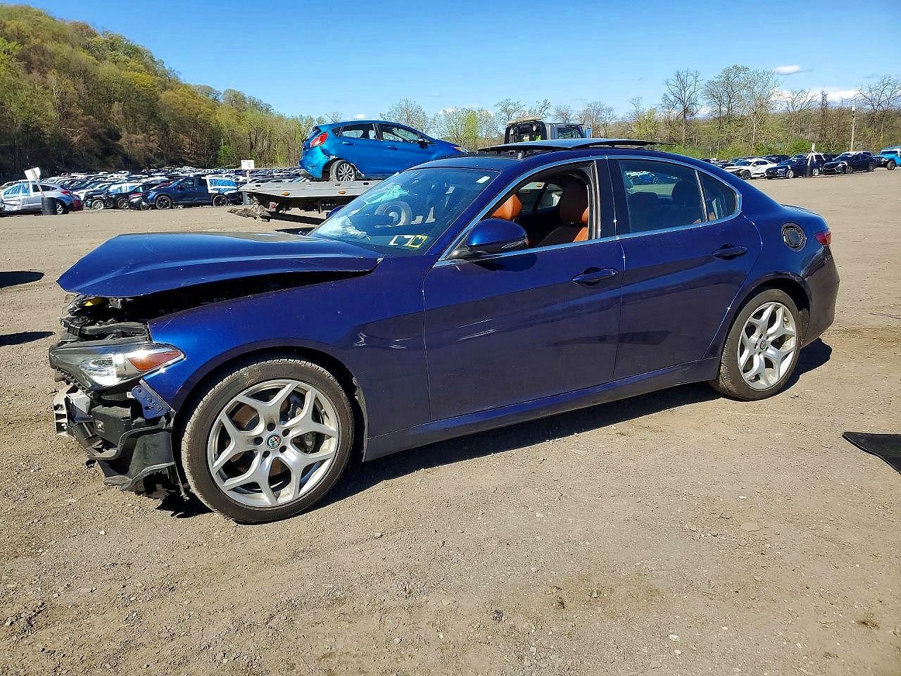 2019 Alfa Giulia VIN ZARFANBN0K7622062 photo 1
