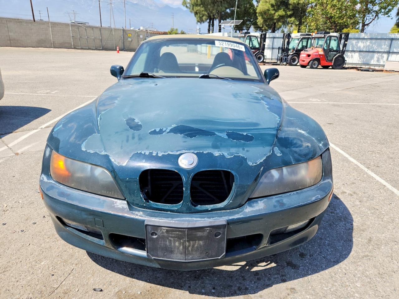 1997 BMW Z3 VIN 4USCH7324VLE05115 photo 5
