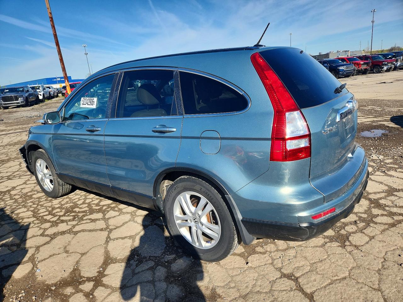 2011 Honda Crv VIN 5J6RE4H70BL091848 photo 2
