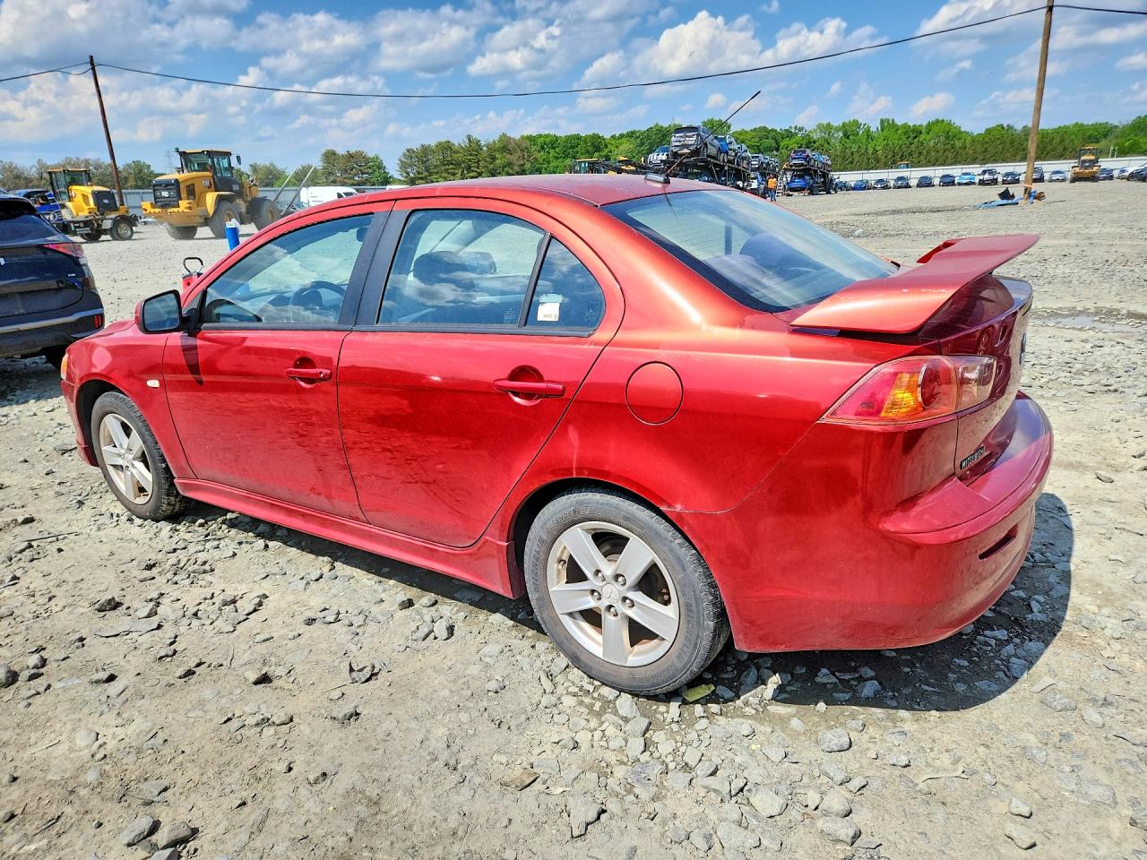 2009 Mitsubishi Lancer VIN JA3AU26U39U002246 photo 2