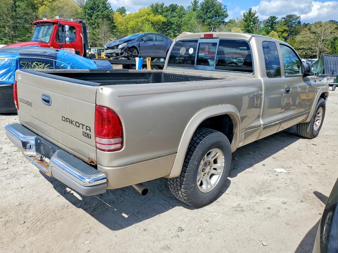 2003 DODG Dakota VIN 1D7HL42X63S148549 photo 3