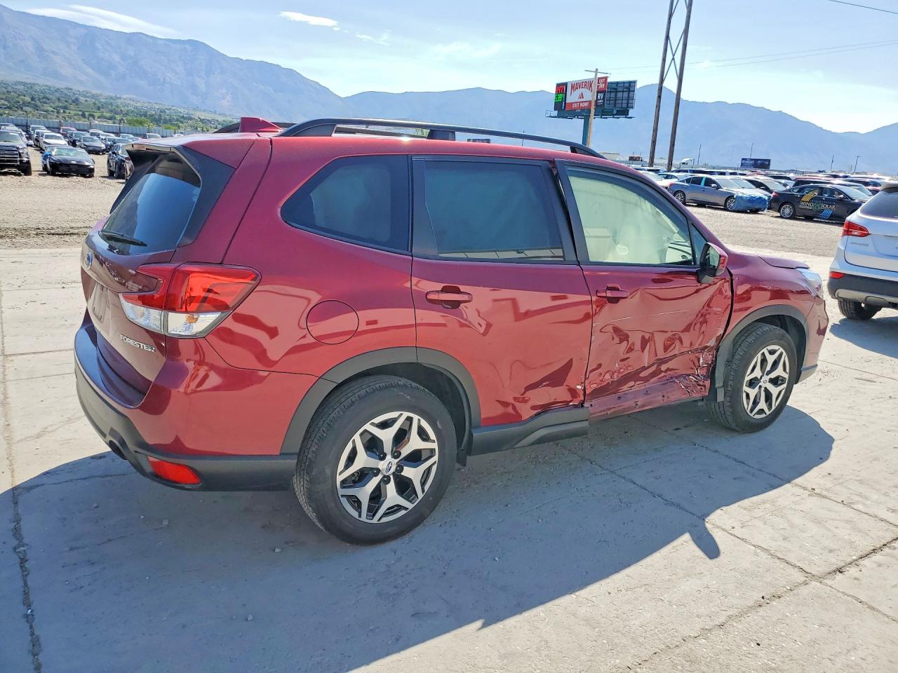 2021 Subaru Forester VIN JF2SKAJC5MH442203 photo 3