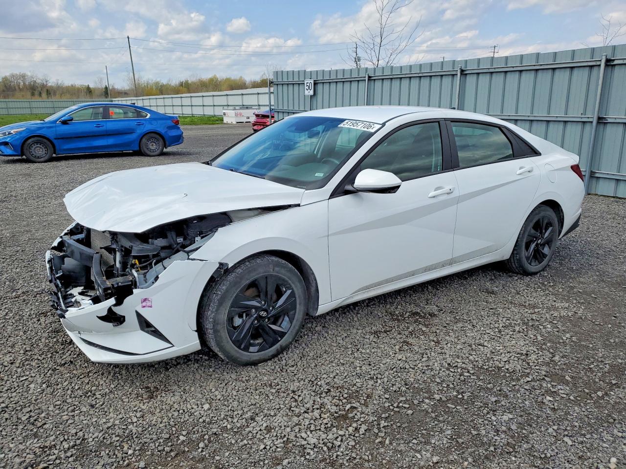 2022 Hyundai Elantra VIN KMHLM4AG5NU314047 photo 1