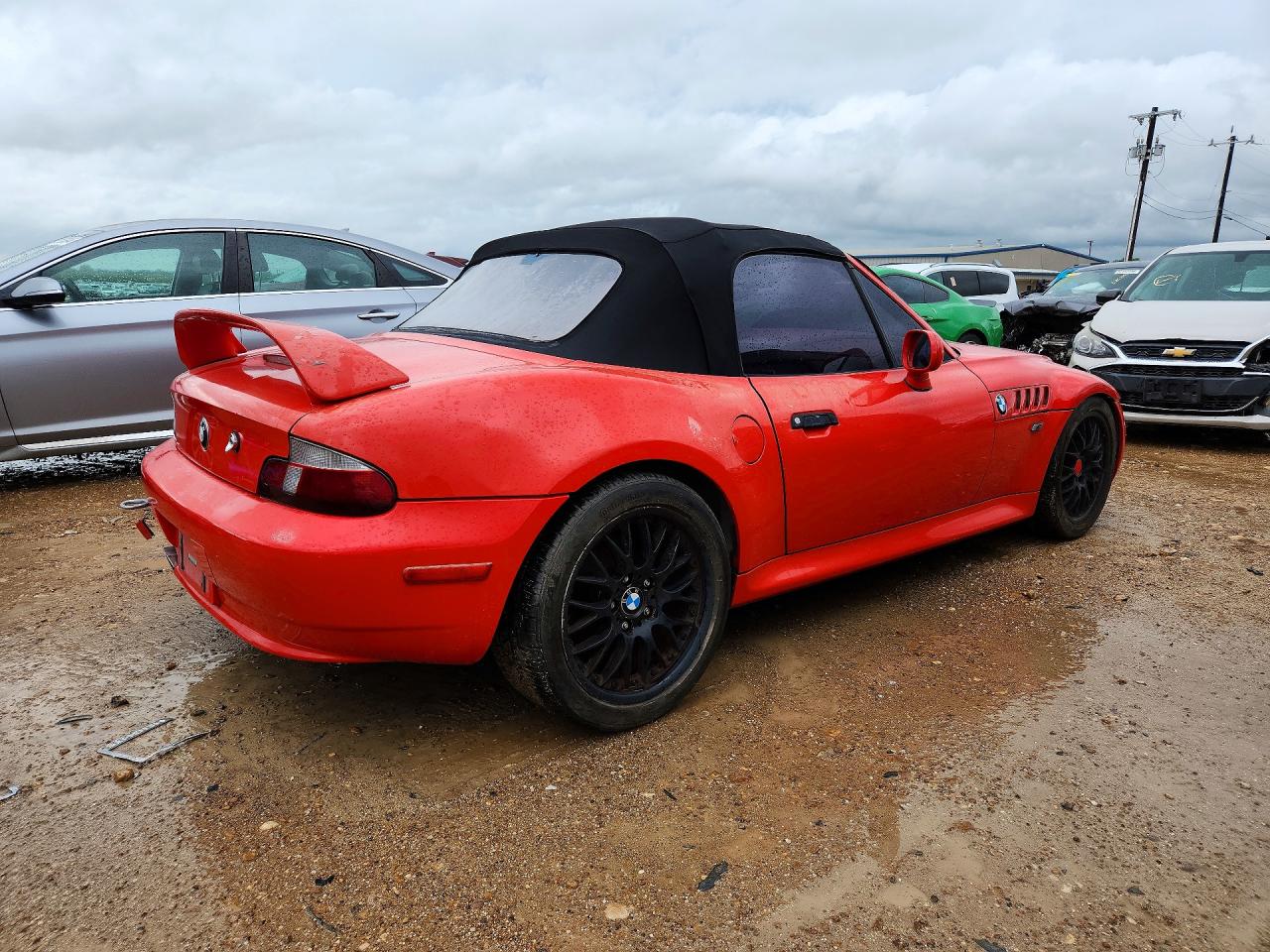 2001 BMW Z3 VIN WBACN53471LL47414 photo 3