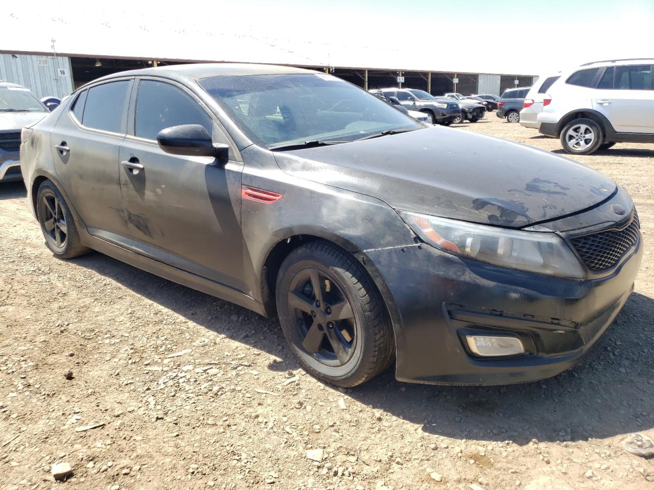 2014 Kia Optima VIN KNAGM4A73E5480208 photo 4