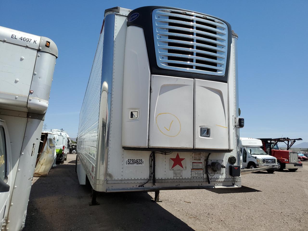 2019 TRAIL Reefer VIN 1GRAA062XKW100638 photo 1
