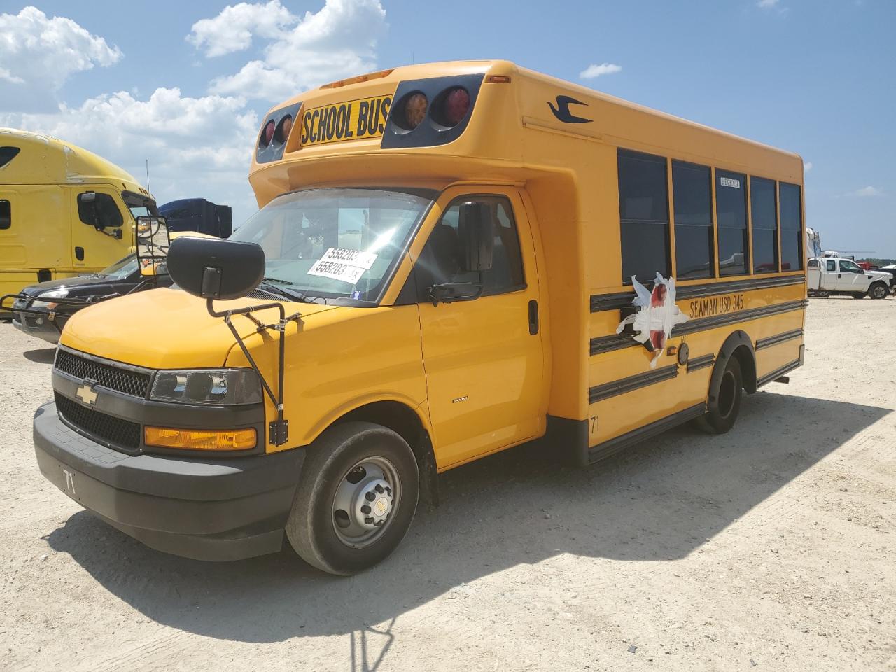 2019 CHEVROLET Express 2500 VIN 1GB3GSBG2K1144486 photo 2
