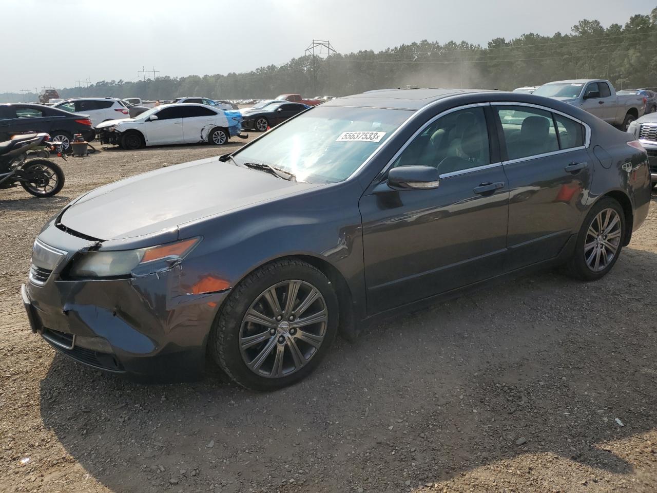 2014 Acura Tl VIN 19UUA8F30EA000999 photo 1