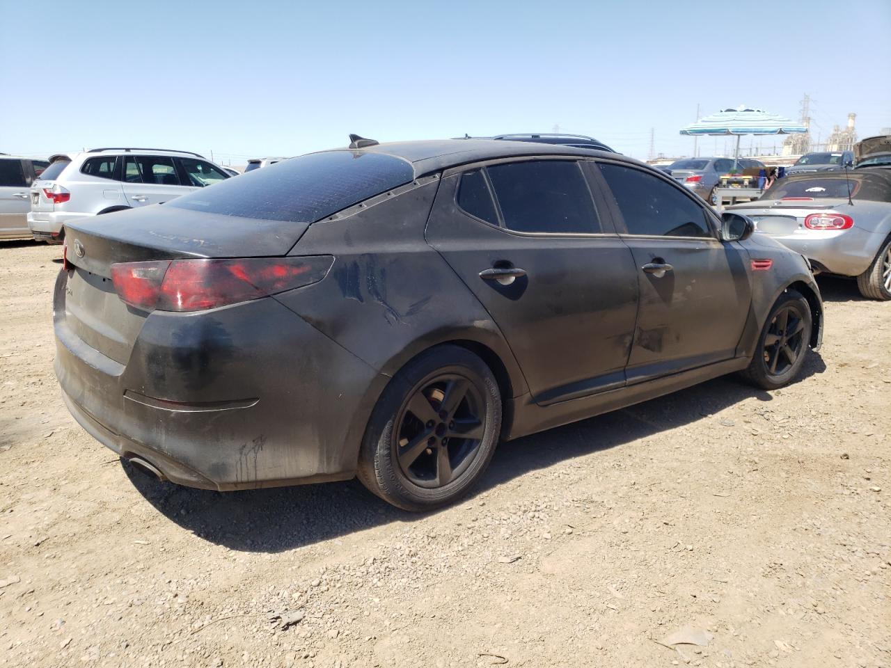 2014 Kia Optima VIN KNAGM4A73E5480208 photo 3