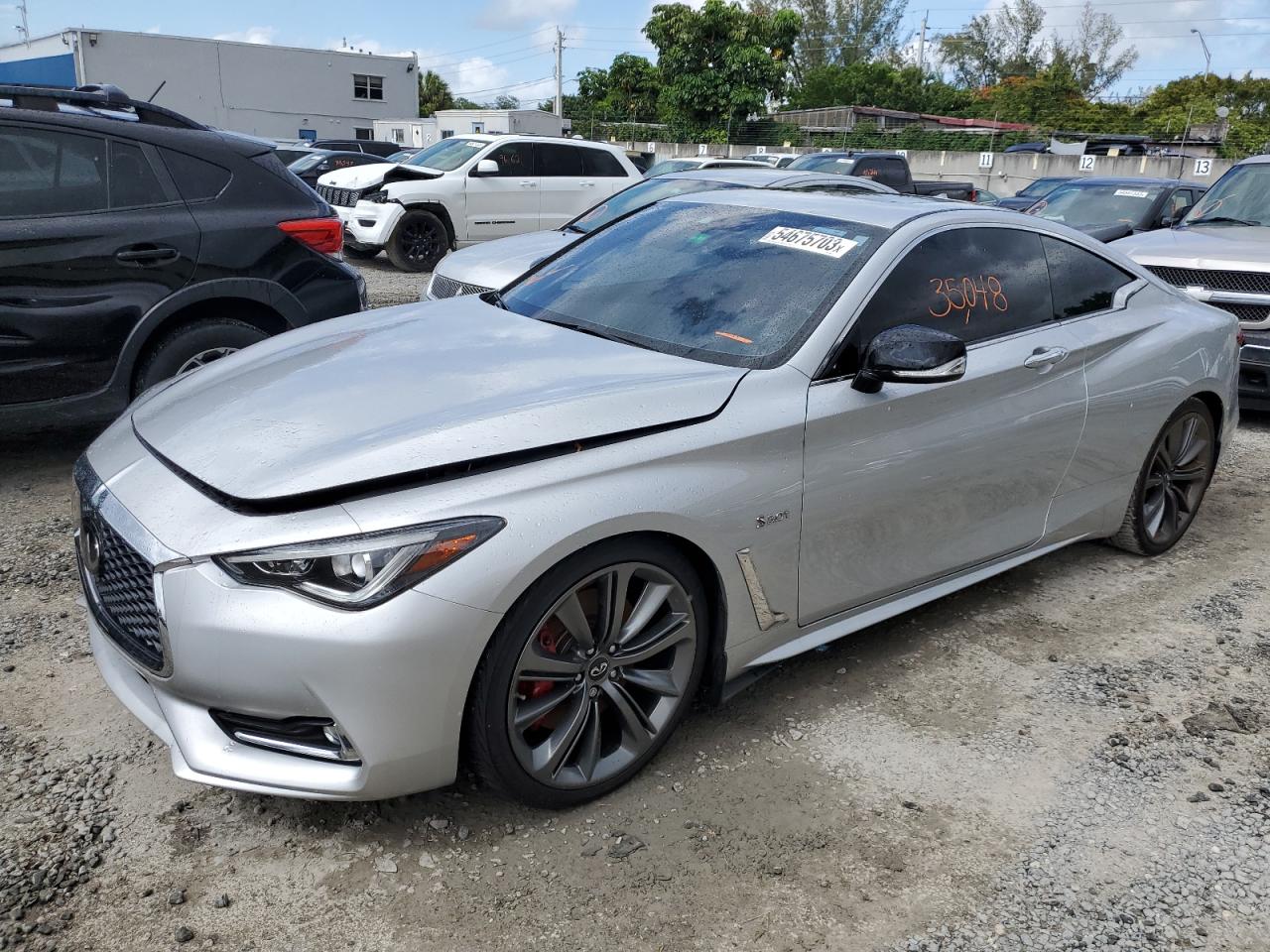 2019 Infiniti Q60 VIN JN1FV7EK3KM360649 photo 1