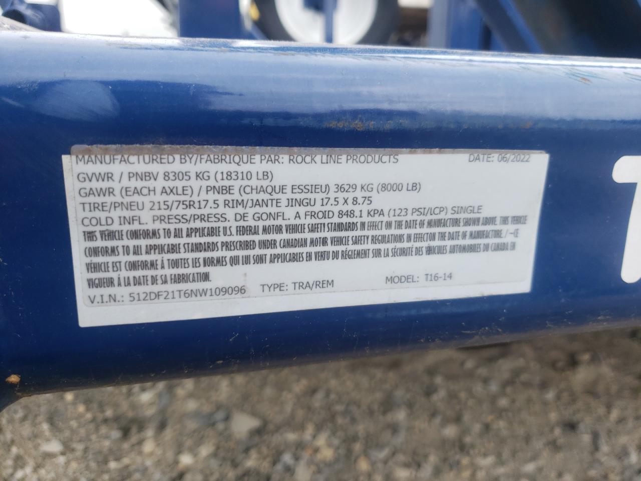 2022 OTHR All other VIN 512DF21T6NW109096 photo 10