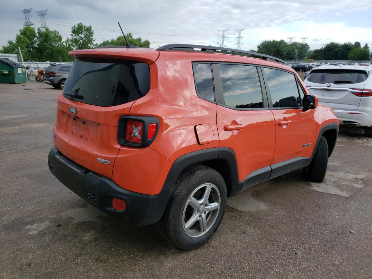 2015 JEEP Renegade VIN ZACCJBBT7FPC01796 photo 3