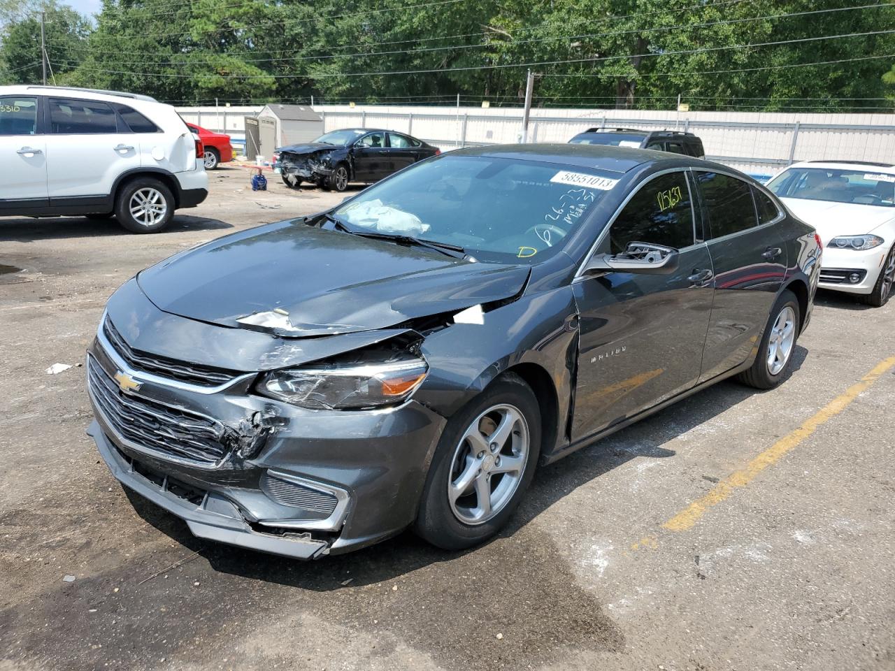 2017 Chevrolet Malibu ls VIN 1G1ZC5ST0HF153384 photo 1