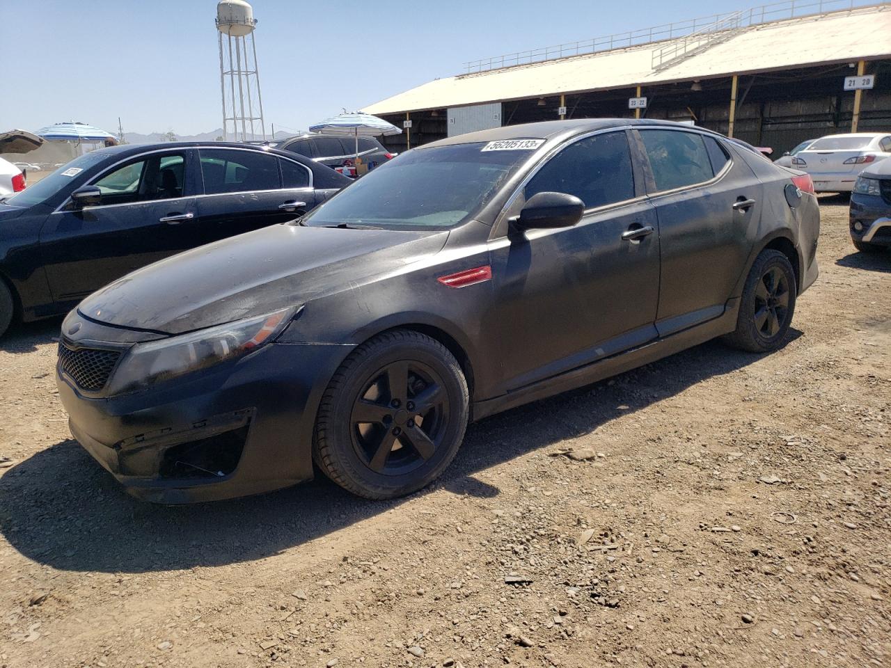 2014 Kia Optima VIN KNAGM4A73E5480208 photo 1