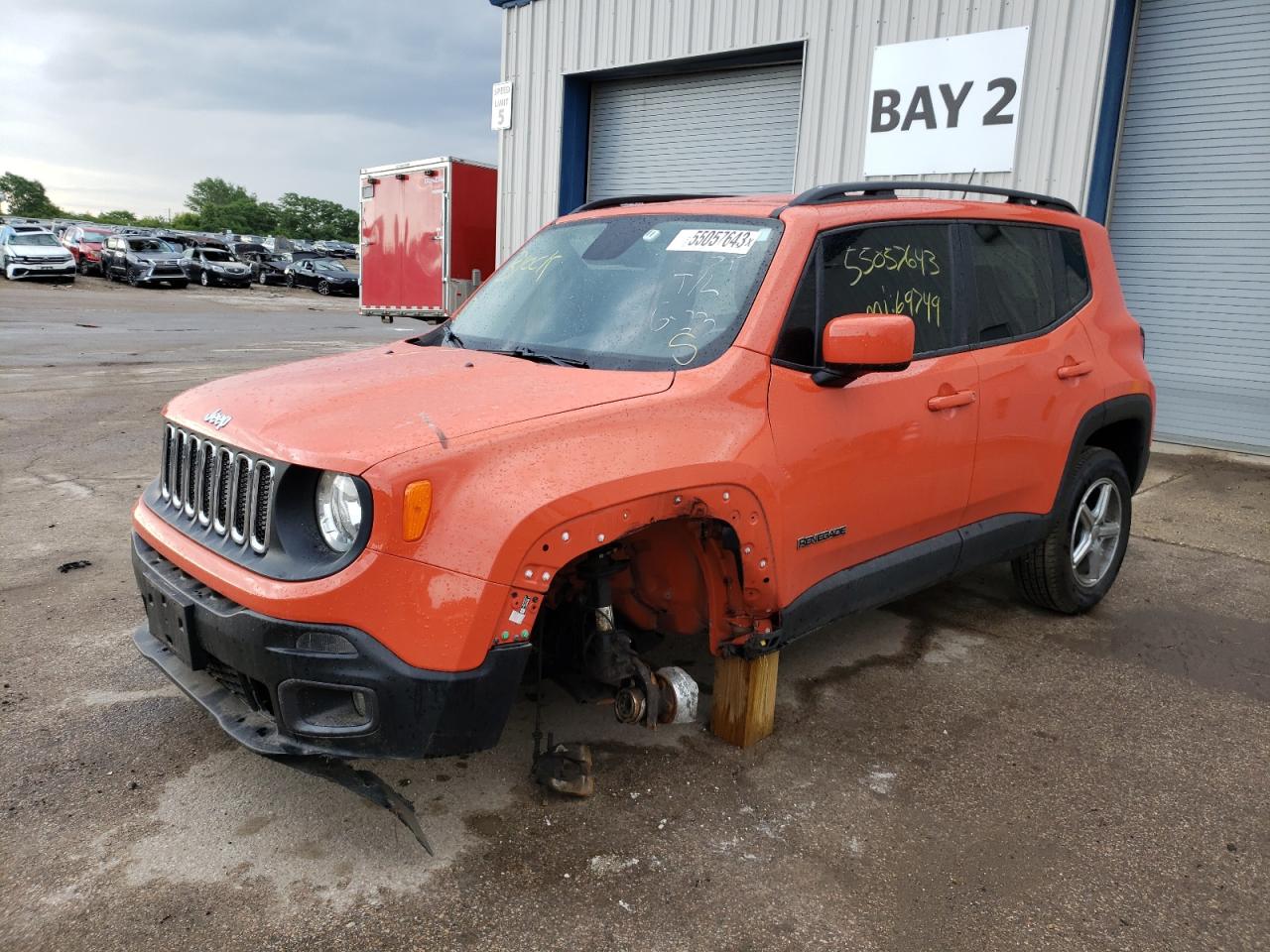 2015 JEEP Renegade VIN ZACCJBBT7FPC01796 photo 1