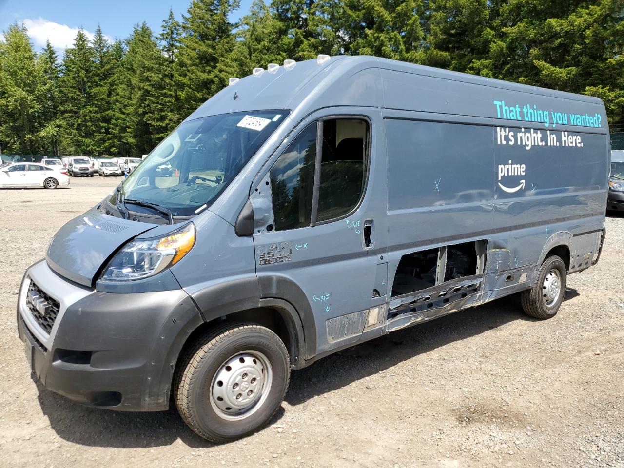 2021 RAM Promaster 3500 VIN 3C6MRVJG7ME562014 photo 1