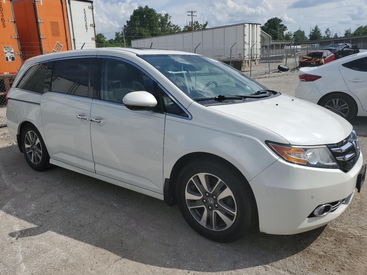 2014 HONDA Odyssey VIN 5FNRL5H97EB113807 photo 4
