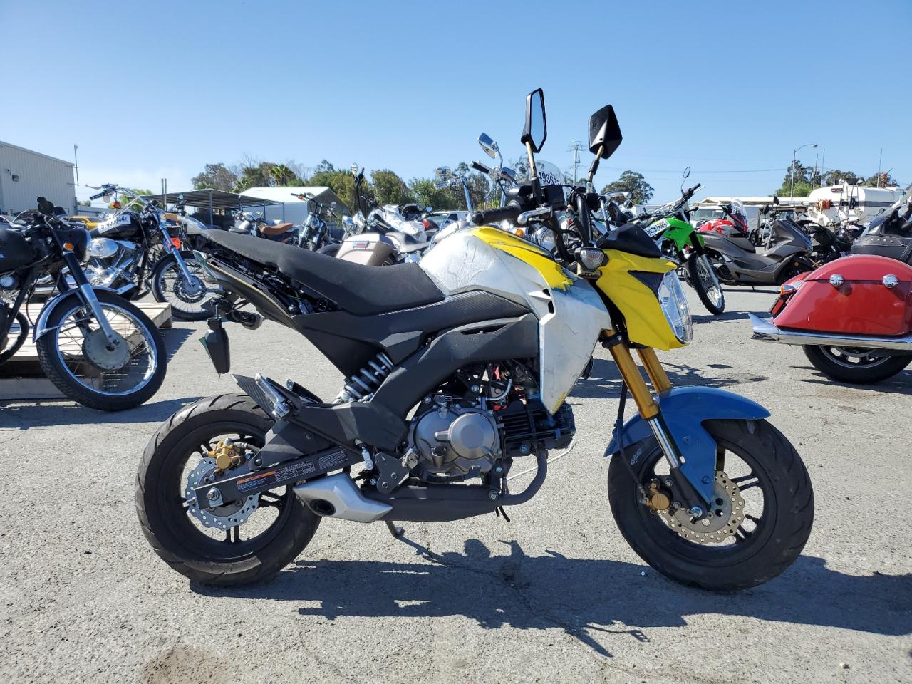 2022 KAWASAKI BR125 J VIN JKABRRJ18NDA24702 photo 1
