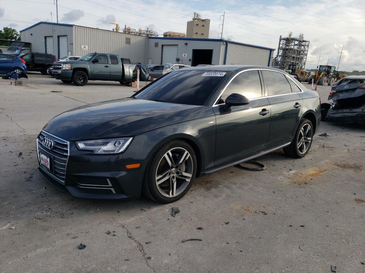 2018 AUDI A4 VIN WAUENAF44JA208043 photo 1