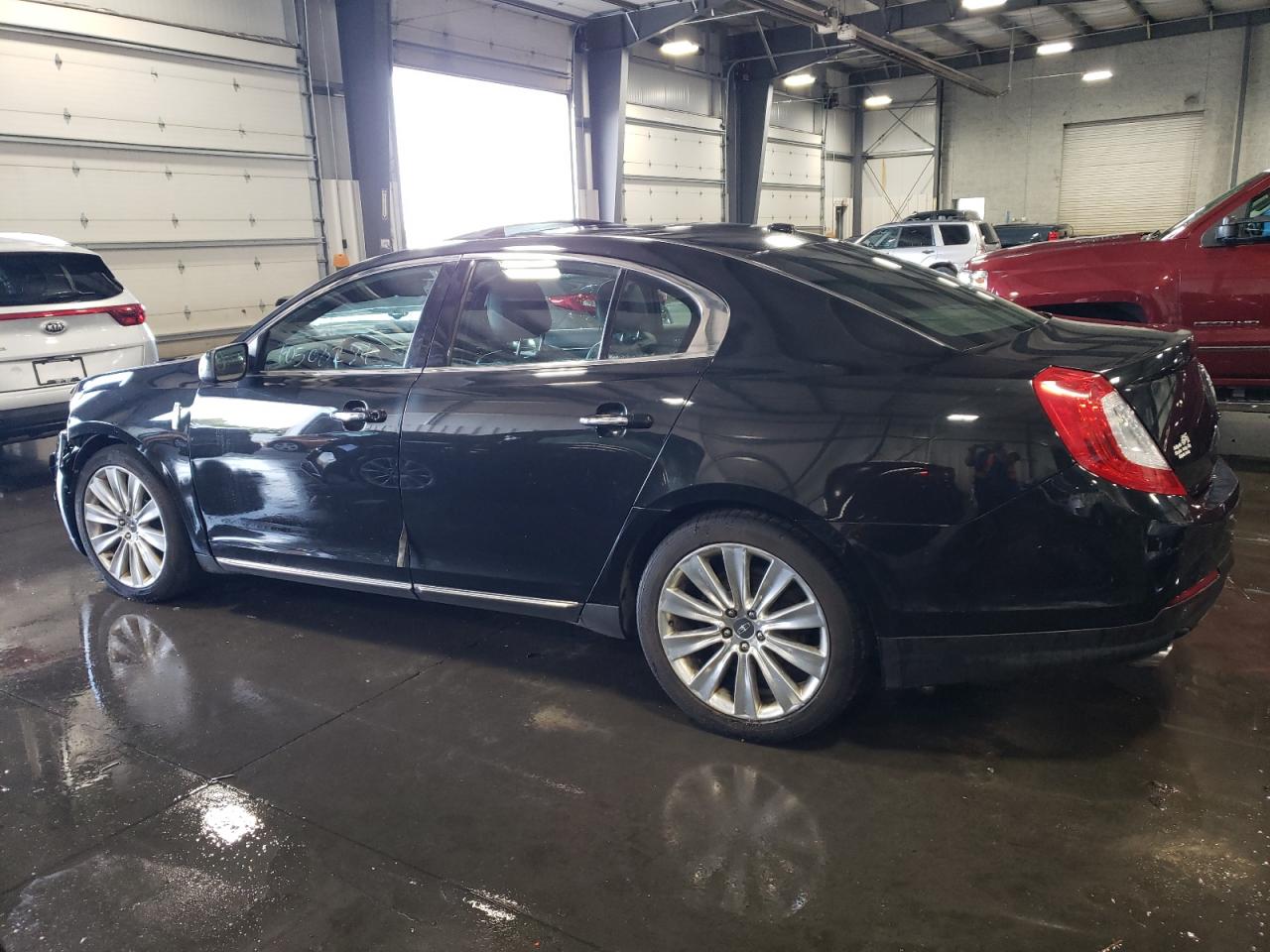 2014 LINCOLN Mks VIN 1LNHL9FT5EG607814 photo 2