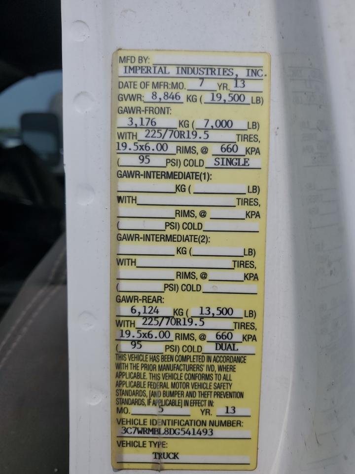 2013 Ram 5500 VIN 3C7WRMBL8DG541493 photo 12