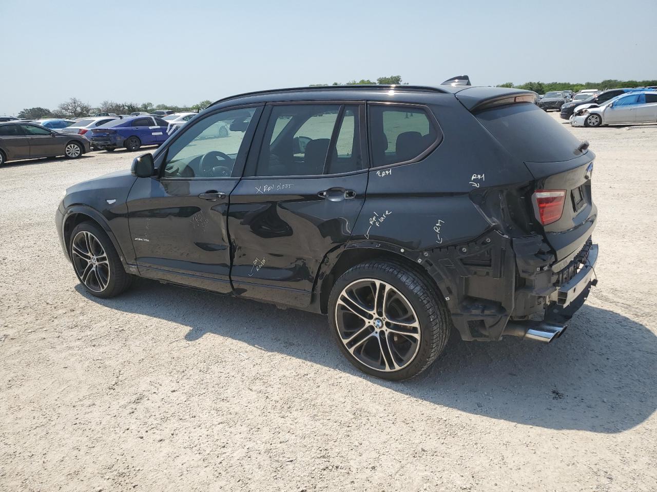 2016 BMW X3 VIN 5UXWX7C58G0K36734 photo 2