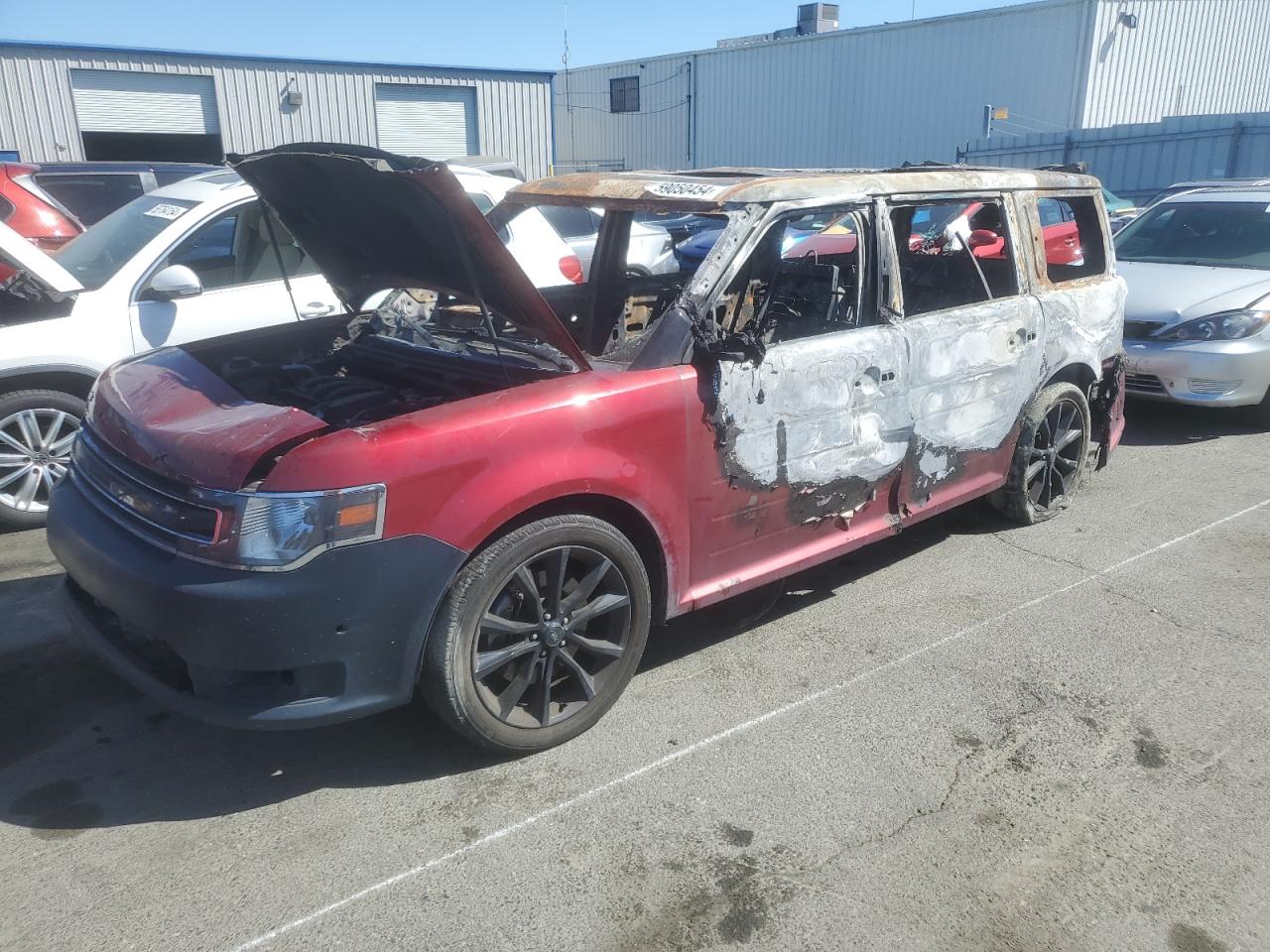 2018 FORD Flex VIN 2FMGK5C80JBA01555 photo 1