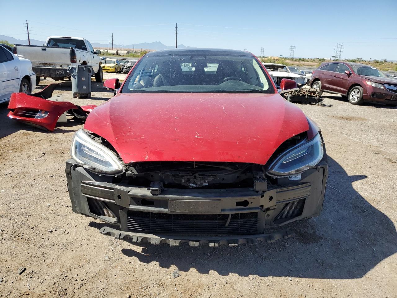 2017 TESLA Model s VIN 5YJSA1E25HF182006 photo 5