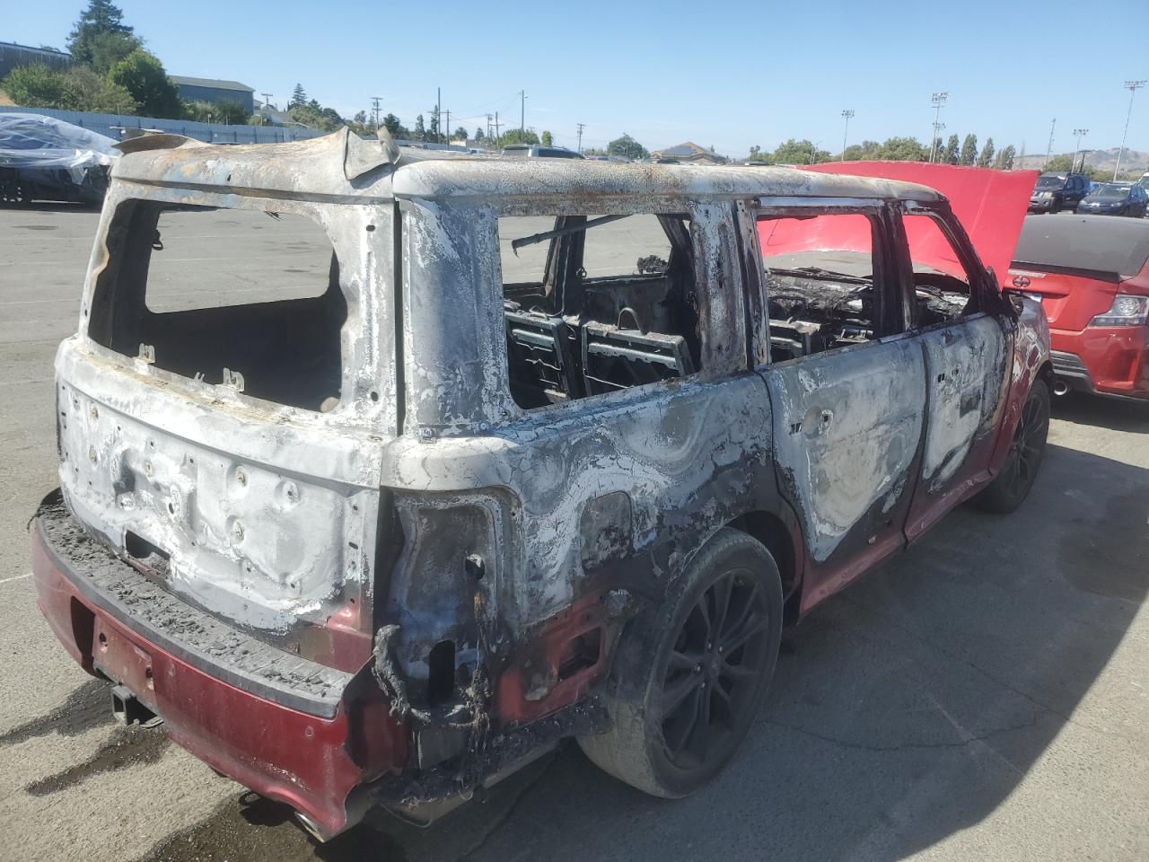 2018 FORD Flex VIN 2FMGK5C80JBA01555 photo 3