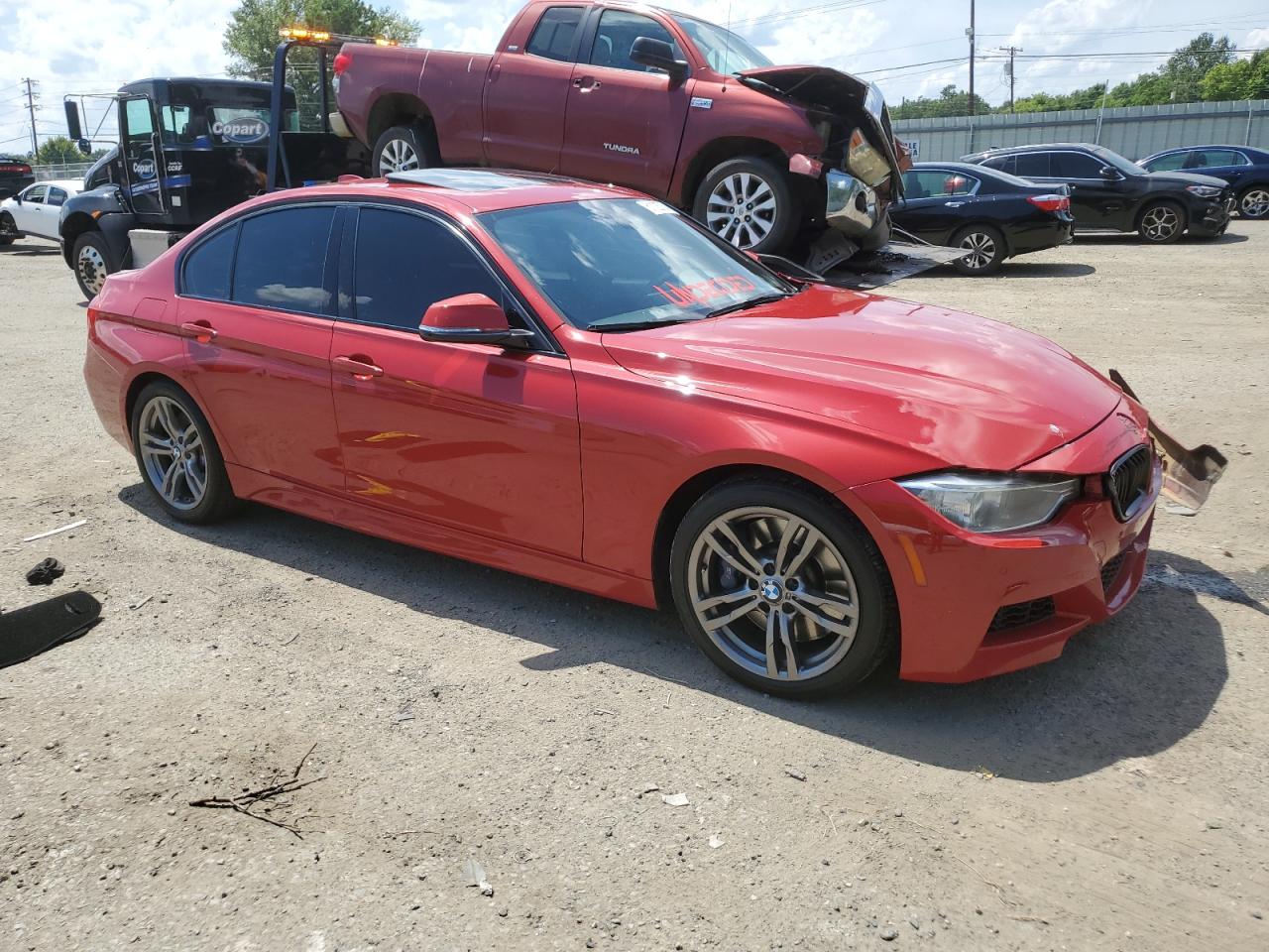 2015 BMW 3 series VIN WBA3A9C51FK472966 photo 4